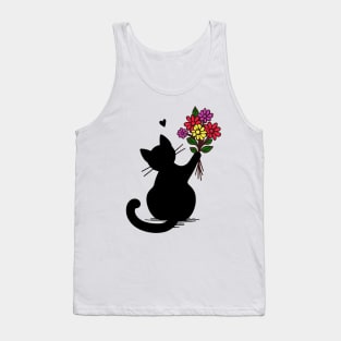 Romantic Cat Tank Top